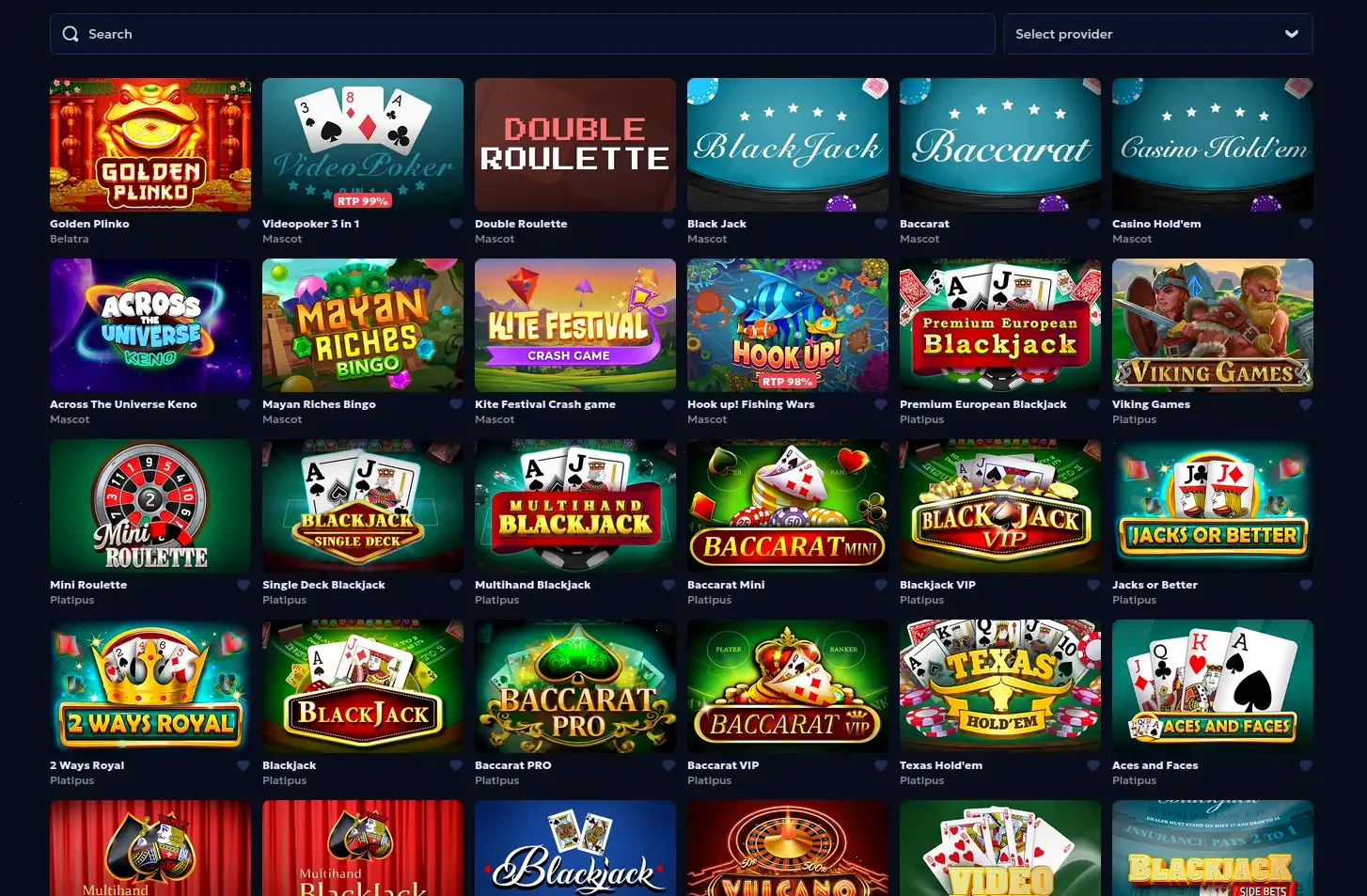 King Billy casino account dashboard and bonus overview
