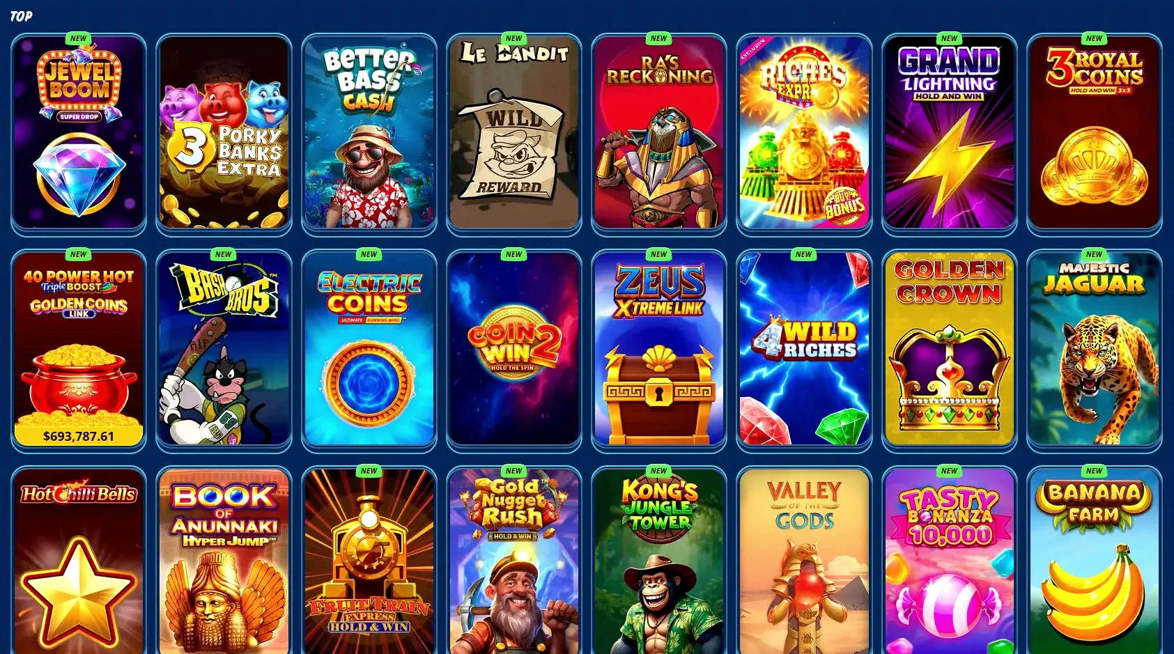 King Billy Casino welcome bonus and game lobby overview for Canadian players